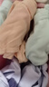 全棉时代女士内裤女纯棉抗菌中腰三角裤3条装 香薰紫+浅碧蓝+沙石裸粉 170 实拍图