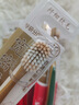 高露洁（Colgate）48孔宽密丝柔护龈宽头软毛牙刷4支成人牙刷深洁家庭装京东自营 实拍图