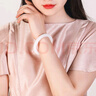 红酥手玉手镯金丝玉手镯女式油润透亮玉镯子55mm 实拍图