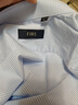杉杉（FIRS）短袖衬衫男中青年商务休闲格子衬衣男 TRT4450短袖蓝格 41 实拍图