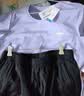 361°运动套装女夏季新款跑步速干短袖短裤两件套瑜伽服662524001H-3 实拍图