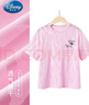 迪士尼女童速干衣2026夏透气运动短袖t恤儿童网眼短袖PBZPY0027 粉140 实拍图