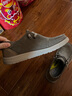 斯凯奇（Skechers）男鞋夏季一脚蹬帆布鞋商务通勤休闲软底板鞋66387 实拍图