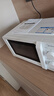 美的（Midea）变频家用微波炉  经典双旋钮 360°转盘加热  智能解冻 五档火力18L容量213B升级款（M13J） 实拍图