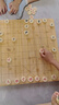 得力（deli）五子棋围棋象棋楠竹套装仿玉棋子楠竹双面棋盘棋罐高档亲朋送礼盒 实拍图