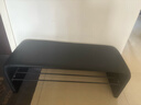 换鞋凳家用门口鞋柜坐凳一体入户穿鞋凳轻奢高级感卧室长条床尾凳 轻奢黑100cm【可收纳储物】 实拍图