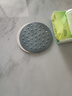 foojo硅胶餐垫隔热垫家用露营餐桌垫锅垫加厚螺纹2只装灰+粉 实拍图