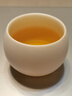钰铨龙门 羊脂玉瓷素烧主人杯 德化白瓷茶杯功夫茶具陶瓷大号单个喝茶杯 聚福杯-款式四（约110ml) 实拍图