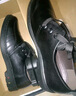 戈耐休闲皮鞋男士真皮秋冬保暖老年人爸爸鞋二棉鞋男防滑商务鞋子男鞋 黑色【真牛皮+上线】四季款 39 码(245MM) 实拍图