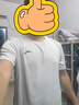 安踏（ANTA）冰丝速干短袖t恤男2025春夏季男士凉爽透气弹力跑步健身运动服饰 -9浅砂灰【冰丝速干】 L /175 适合120-140斤 实拍图
