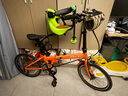 大行（DAHON）折叠自行车20英寸18速男女式公路折叠车KAC083 橙色 实拍图