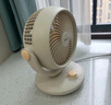 美的（Midea）【空调伴侣】【桌面风扇】电风扇家用风扇空气循环扇桌面小风扇手持迷你电扇便携小型宿舍轻音节能 【3档循环扇】GAF18AD 实拍图