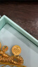 千叶珠宝古法黄金足金吊坠生命之光太阳树项链计价送女友YS情人节礼物 金重约2.9g /实物多退少补 实拍图