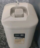 宅轻松 茶桶茶渣桶垃圾过滤排水桶茶台废水桶功夫茶具配件办公茶桶白8L 实拍图