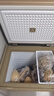 志高（CHIGO）小冰柜家用冷冻小型一级节能省电迷你卧式冷藏保鲜储母乳冷柜 【一级能效 全国联保】 158L 金微霜款 实拍图