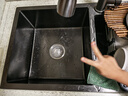 卫达斯厨房水槽双槽 纳米不锈钢洗菜盆一体盆 厨房水池盆洗菜池洗碗槽 C套餐-水槽+冷热抽拉龙头 双槽-78*43cm 实拍图