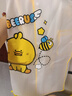 牧萌儿童雨衣男童女童防水全身雨披幼儿园小学生雨具 黄色小黄鸭 2XL 实拍图