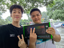 雷蛇（Razer）黑寡妇蜘蛛V3竞技版 机械键盘 87键 电脑游戏电竞 RGB背光 绿轴  实拍图