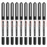 uni三菱【热门商品】 uni-ball EYE黑色中性笔0.5mm签字笔商务直液式水笔学生考试笔套装 UB-150 10支 实拍图