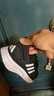 阿迪达斯 （adidas）男鞋跑步鞋 25夏季新款缓震轻便运动鞋网面透气低帮休闲鞋子 【经典款】黑白/软弹减震/热销款 42.5 （内长265mm） 实拍图