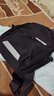 Adolham胸包男士小背包单肩斜挎包男女骑行爬山旅游随身包运动男生帆布包 黑色【带挂绳】 实拍图