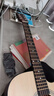 维卡斯（WEIKASI）民谣吉他初学者木吉他单板新手入门练习琴guitar吉它学生男女乐器 41英寸原木色+礼包【进阶推荐】 实拍图