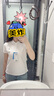 森马（Semir）POLO衫女凉感抗菌修身衬衫2025夏刺绣休闲通勤套头衫109325115001 实拍图