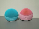 斐珞尔（FOREO）露娜洁面仪LUNA mini3净透洁面仪平衡油脂洗脸仪电动清洁毛孔洗脸神器 薄荷蓝 实拍图