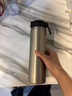 诺百纷魔力球磁弹泡茶杯大容量便携茶水分离316不锈钢保温杯生日礼物 T3523钛灰 750ml 实拍图