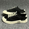 FILA FUSION斐乐男鞋POP帆布鞋潮牌男子潮流板鞋街拍运动休闲鞋男 黑-BK 44.5 实拍图