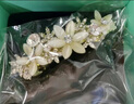 奇美拉（CHIMERA）高贵后脑勺横夹半扎两用发饰花朵盘发夹子头饰女生日礼物 实拍图