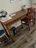 上林春天书桌实木书桌学习桌简约写字桌学习办公一体桌电脑桌家用书桌#SZ3 实拍图