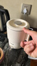 苏泊尔（SUPOR）便携式烧水壶电水壶折叠0.8L 旅行出差家用养生冲奶电热水壶学生304不锈钢泡面杯 SW-08J01 实拍图