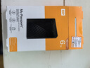 西部数据（WD）6TB 移动硬盘 USB3.0 My Passport随行版2.5英寸 黑 机械硬盘 笔记本电脑外接 大容量加密存储 实拍图