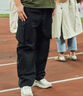 太平鸟男装【京东独家】休闲裤工装裤运动质感长裤子黑色（宽松）XL 实拍图