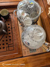 金灶（KAMJOVE）涌泉式自动上水电热水壶 玻璃烧水壶家用智能保温电茶壶茶具电茶炉茶台烧水壶一体 0.8L H9 (20*37cm)竖版按键 实拍图