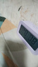 钟小白多功能闹钟学生专用起床神器儿童床头大音量智能夜光电子时钟桌面 熏衣紫-充电款【超大音量+夜光】 实拍图