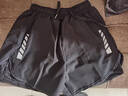 运动功能短裤男骑行跑步健身马拉松专用训练三分田径体考体育装备 【元气风暴HK107】黑色 XL 【120-140斤】 实拍图