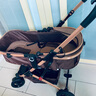 HEGERBABY高端婴儿车0-3岁用折叠可坐可躺带减震新生儿宝宝高景观婴儿车 卡其【新升级顶配款】 实拍图