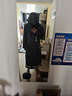 琴飞曼雨衣全身防暴雨雨衣电动车长款一体式防雨外卖骑手专用雨衣灰色3XL 实拍图
