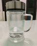 富光大容量高硼硅双层玻璃杯带茶隔加厚水杯子带把泡茶杯办公杯 实拍图
