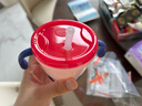 利其尔（Richell） 宝宝学饮杯儿童吸管水杯婴儿训练杯畅饮杯 灵动红 实拍图