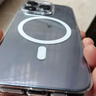 倍思 适用苹果13pro手机壳磁吸 iPhone13pro保护套 magsafe磁吸充电壳超薄防摔手机壳男女款 透明 实拍图
