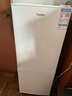 荣事达（Royalstar）132升双门冰箱家用小型大容量 节能低音租房宿舍冷藏冷冻超薄微霜净味保鲜电冰箱 132升【一级能效 三天约一度电】 白色 实拍图