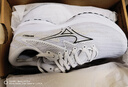 美津浓（MIZUNO）男子运动慢跑鞋 增强稳定 减震回弹WAVE RIDER 27 38.5码 实拍图