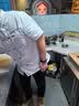 丽都依臣厨师工作服 白色长袖秋款厨师服单上衣酒店食堂餐饮厨师工作服男女吸汗透气 实拍图