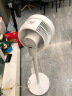 美的（Midea）【暴风循环】空气循环扇大风量摇头电风扇家用台式落地扇轻音卧室节能小风扇柔风轻羽扇 FGA24TQ 实拍图
