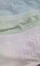 FitonTon5条装内裤女纯棉裆女士内裤抑菌中腰少女天气云朵系列 XXL 实拍图