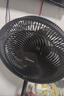 美的（Midea）电风扇家用7叶落地扇摇头电风扇循卧室宿舍轻音风扇台式桌面小型风扇台地两用升级款 黑色丨7叶台地两用 实拍图