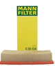 曼牌（MANNFILTER）C35154/C35032空气滤芯适用速派途观迈腾速腾帕萨特B7奥迪Q3 实拍图